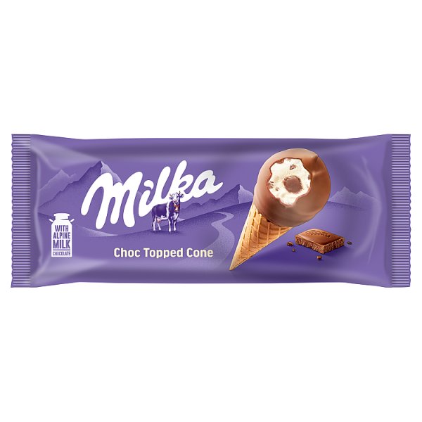Milka Lody o smaku waniliowym z kawałkami czekolady mlecznej 100 ml