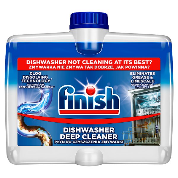 Finish Płyn do czyszczenia zmywarki 250 ml