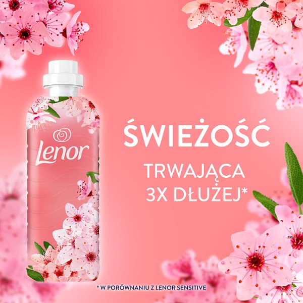 Lenor Płyn Do Płukania Tkanin, 32 Prań, Cherry Blossom &amp; Sage