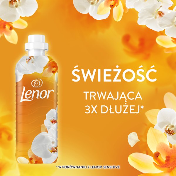 Lenor Płyn Do Płukania Tkanin, 32 Prań, Gold Orchid &amp; Vanilla