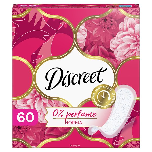 Wkładki higieniczne Discreet Oddychające bezzapachowe