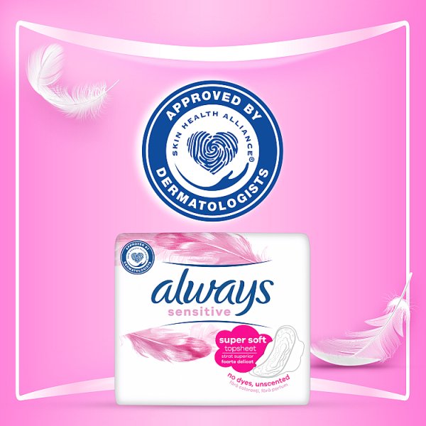 Always Ultra Sensitive Normal Plus (rozmiar 1) Podpaski ze skrzydełkami, 16 sztuk