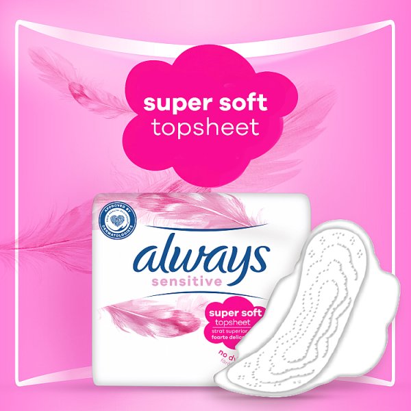 Always Ultra Sensitive Normal Plus (rozmiar 1) Podpaski ze skrzydełkami, 16 sztuk