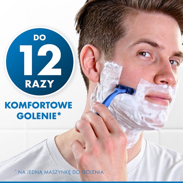 Gillette Blue3 Plus Comfort, maszynki jednorazowe dla mężczyzn, 8 sztuk