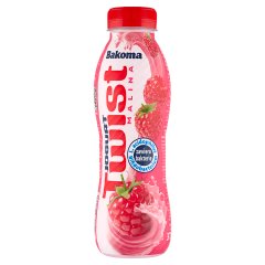 Bakoma Twist Jogurt malinowy 370 g