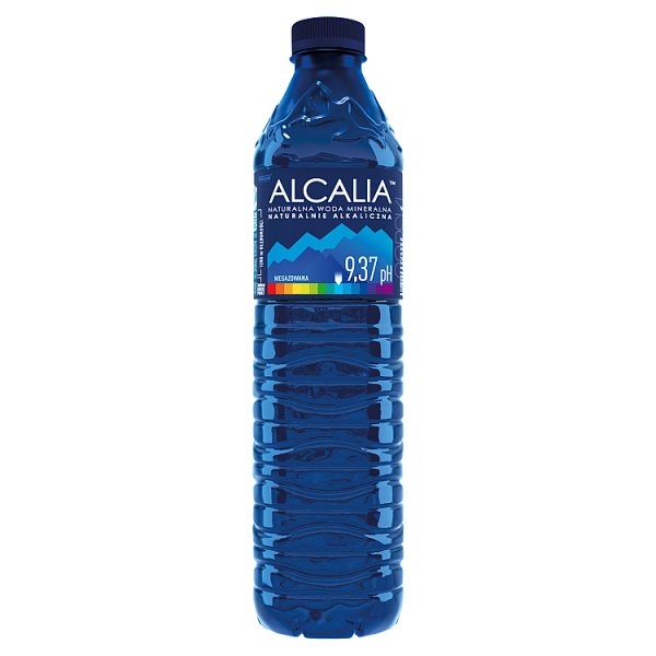Woda ngaz Alcalia mineralna naturalnie alkaliczna doliczana jest kaucja 0,50 zł