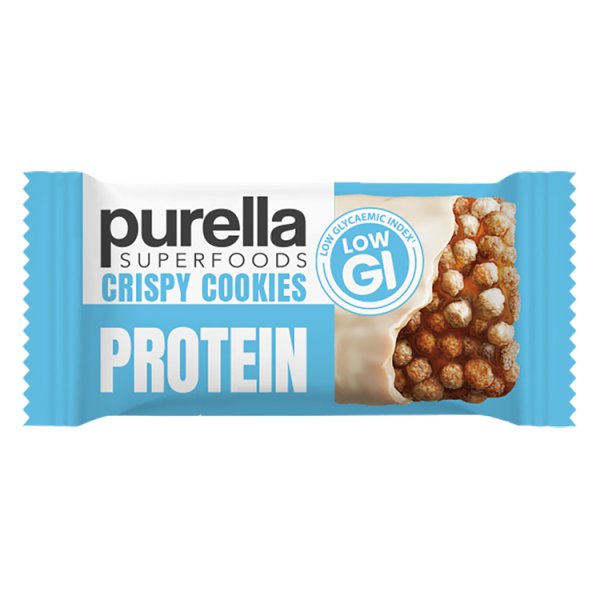 Purella Superfoods Protein Baton białkowy o smaku chrupiących ciasteczek z baobabem 20 g