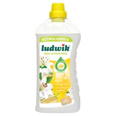 Ludwik Płyn uniwersalny mydło marsylskie z nutą białych kwiatów 1 l