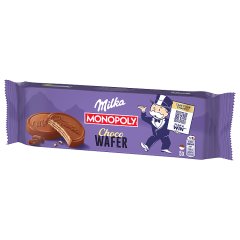 Milka Choco Wafer Wafelek z kremem kakaowym oblany czekoladą mleczną 150 g (5 x 30 g)