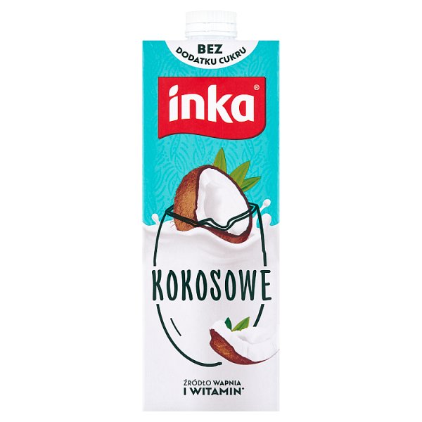 Inka Napój kokosowy z wapniem i witaminami 1 l