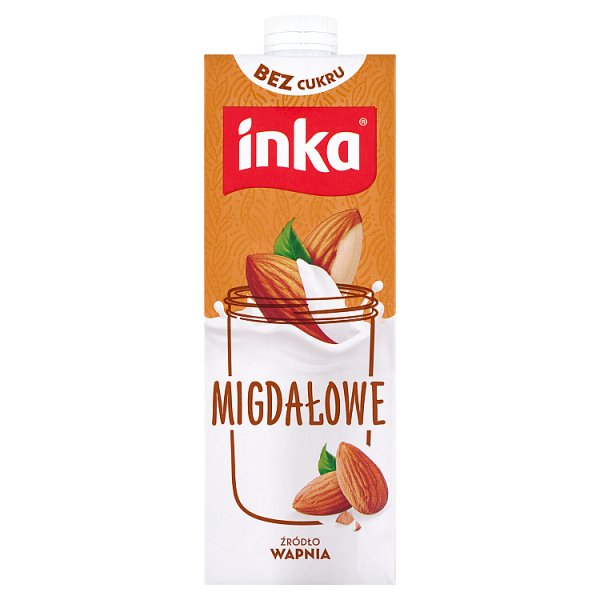 Inka Napój migdałowy z wapniem 1 l