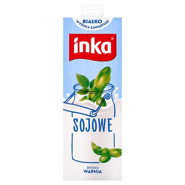 Inka Napój sojowy z wapniem i witaminami 1 l