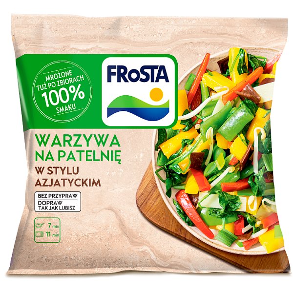 Warzywa na patelnię Frosta w stylu Azjatyckim 