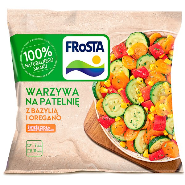 Warzywa na patelnię Frosta z bazylią i oregano 