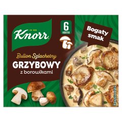 Knorr Bulion szlachetny grzybowy z borowikami 60 g (6 x 10 g)