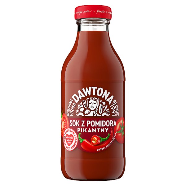 Dawtona Sok z pomidora pikantny 300 ml
