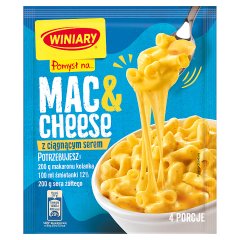 Winiary Pomysł na... Mac & Cheese z ciągnącym serem 28 g
