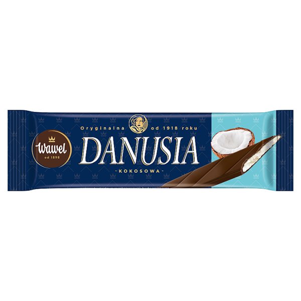Wawel Danusia Miniczekolada z nadzieniem kokosowym 38 g
