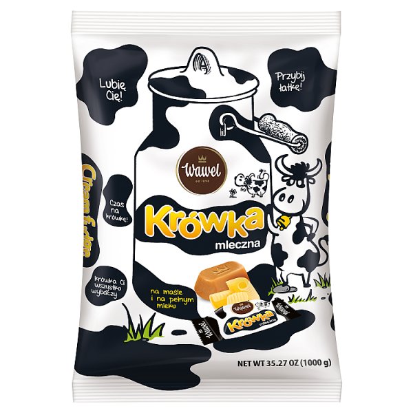 Wawel Krówka Pomadki mleczne 1000 g