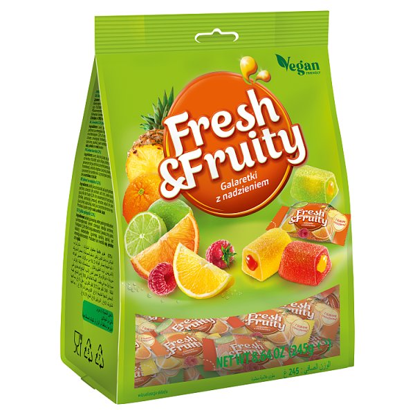 Fresh &amp; Fruity Galaretki z nadzieniem 245 g