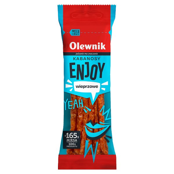 Olewnik Enjoy Kabanosy wieprzowe 90 g