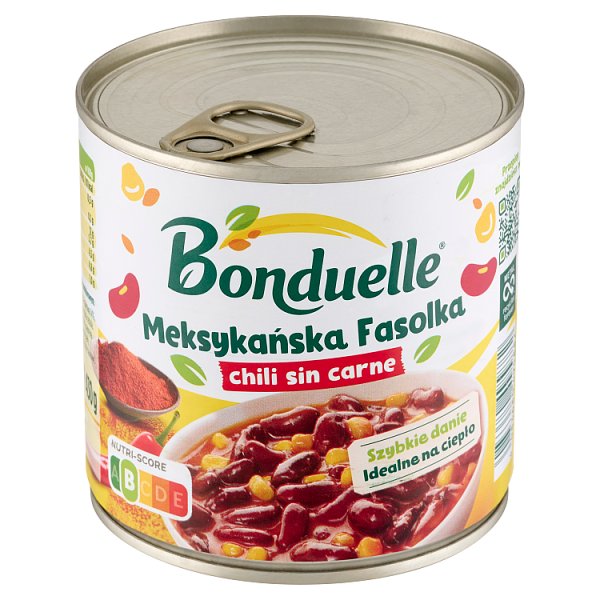 Bonduelle Meksykańskie fasolka chili sin carne 430 g