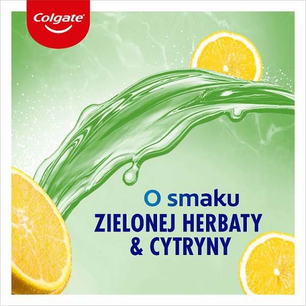 Płyn do płukania jamy ustnej Colgate Plax Herbal Fresh o smaku zielonej herbaty i cytryny