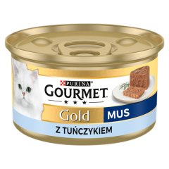 Gourmet Gold Karma dla kotów mus z tuńczykiem 85 g