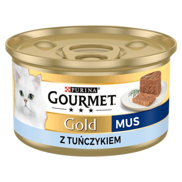 Gourmet Gold Karma dla kotów mus z tuńczykiem 85 g