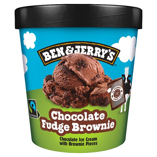 Ben &amp; Jerry's Chocolate Fudge Brownie Lody 465 ml