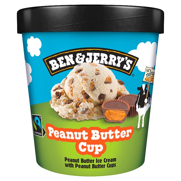 Ben &amp; Jerry's Peanut Butter Cup Lody 465 ml