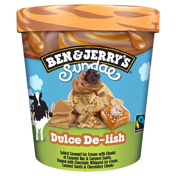 Ben &amp; Jerry's Dulce De-lish Lody 427 ml