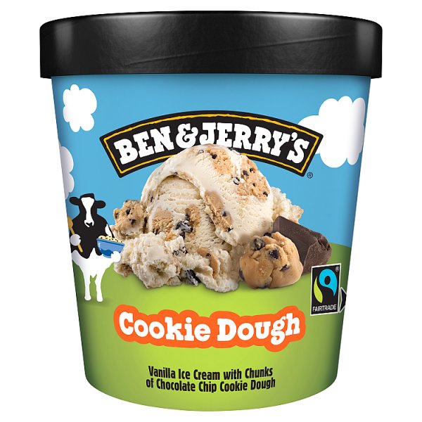 Ben &amp; Jerry's Cookie Dough Lody 465 ml