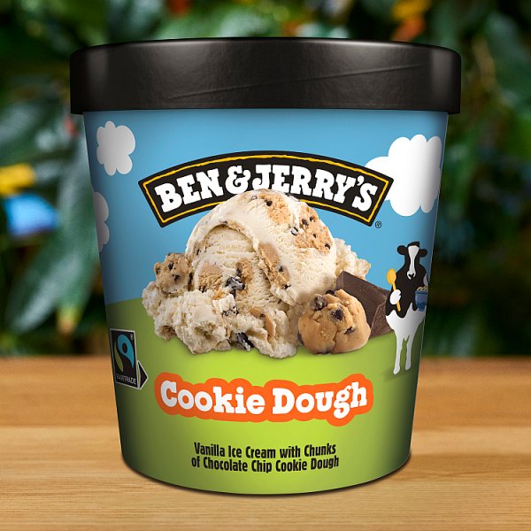 Ben &amp; Jerry's Cookie Dough Lody 465 ml