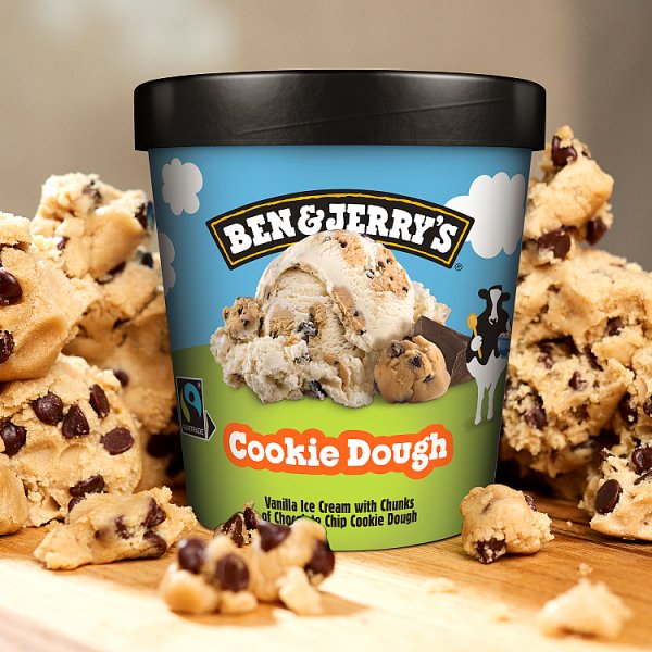 Ben &amp; Jerry's Cookie Dough Lody 465 ml