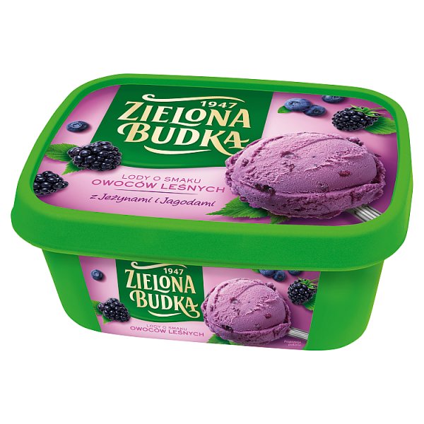 Zielona Budka Lody o smaku owoców leśnych 1000 ml