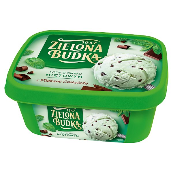 Zielona Budka Lody o smaku miętowym 1000 ml