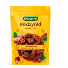 Bakalland Rodzynki luksusowe 100 g