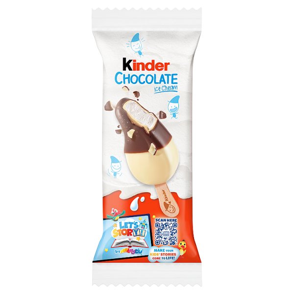 Kinder Chocolate Lody mleczne z polewą mleczno-czekoladową 55 ml