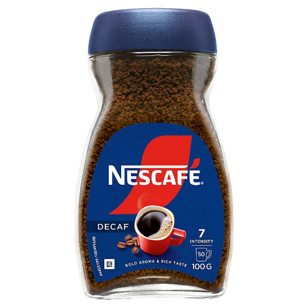Nescafé Decaf Bezkofeinowa kawa rozpuszczalna 100 g