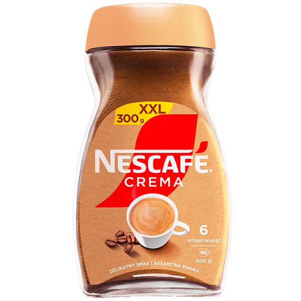 Nescafé Crema XXL Kawa rozpuszczalna 300 g
