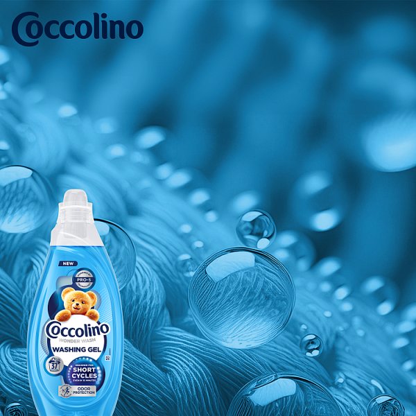 Coccolino Wonder Wash Odor Protection Żel do prania 1480 ml (37 prań)