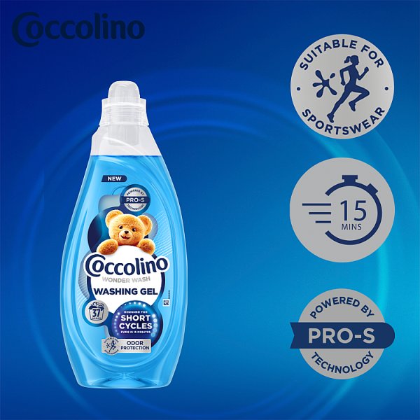Coccolino Wonder Wash Odor Protection Żel do prania 1480 ml (37 prań)