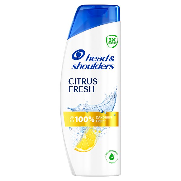 Head &amp; Shoulders Citrus Fresh  Szampon Przeciwłupieżowy 400ml. Zwalcza Nadmiar Sebum i Swędzenie
