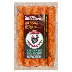 Balcerzak Grillove Kiełbaski na ruszt białe wieprzowe w posypce klasycznej grillowej 250 g