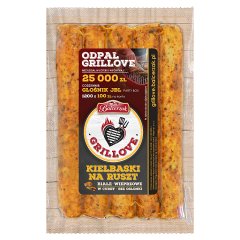 Balcerzak Grillove Kiełbaski na ruszt białe wieprzowe w curry 250 g