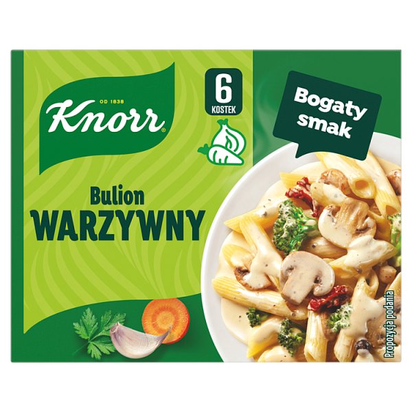 Knorr Bulion warzywny 60 g (6 x 10 g)