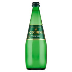 Cechini Muszyna Naturalna woda mineralna wysokozmineralizowana średnionasycona CO₂ 0,7 l