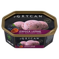Grycan Lody owoce leśne bukiet jeżyn malin i jagód 1100 ml