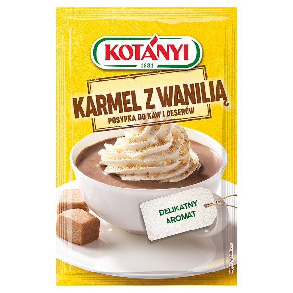 Kotányi Posypka do kaw i deserów karmel z wanilią 20 g